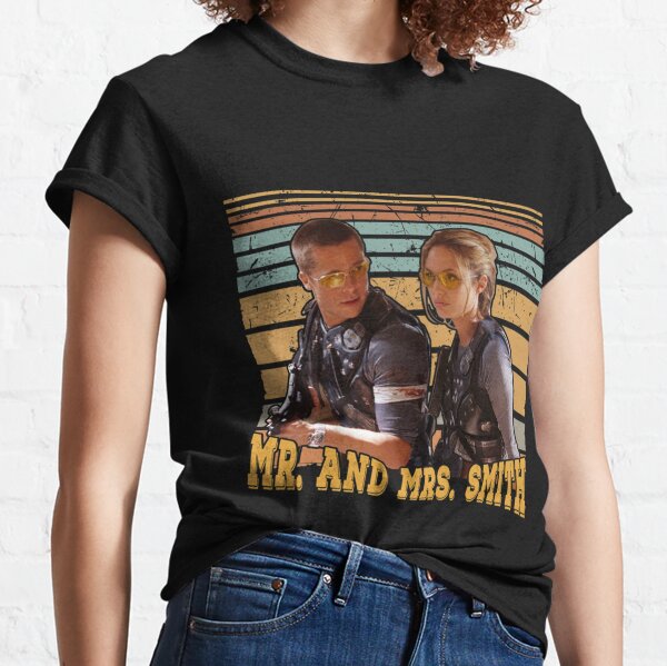 00s Mr. & Mrs. Smith T shirt スミス Movie-