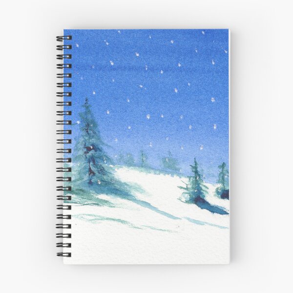 Item preview, Snowy Hills and Trees designed and sold by designs-by-ann.