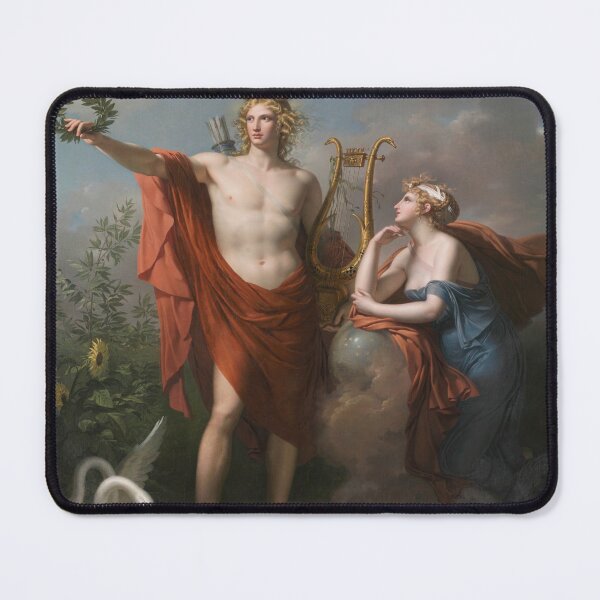 Item preview, Apollo with Urania | Charles Meynier | 1798 Greek Mythology Art designed and sold by CJET.