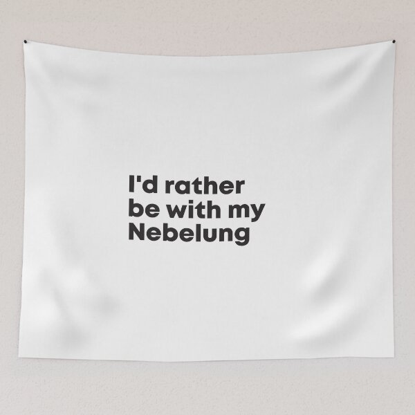 Item preview, I'd rather be with my Nebelung cat designed and sold by ArlacV.