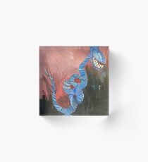 Worm Acrylic Block