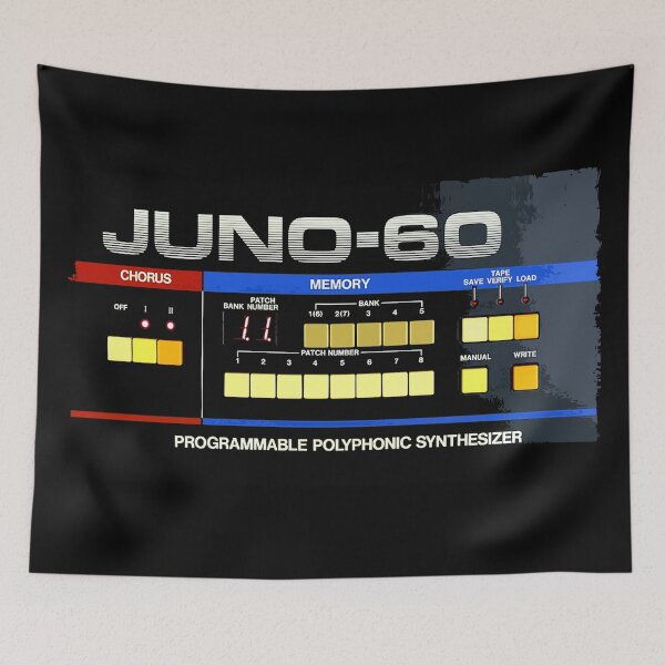 Item preview, Juno 60 Analog Programmable Polyphonic Synthesizer - Synth 80s - Vintage designed and sold by RazzArt.