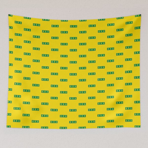 Item preview, BRA (Brazil) Trigram Tiles Yellow / Blue / Green designed and sold by PEK1787.