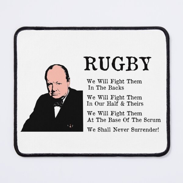 Item preview, Rugby Fight Words Poster designed and sold by ArtShare.