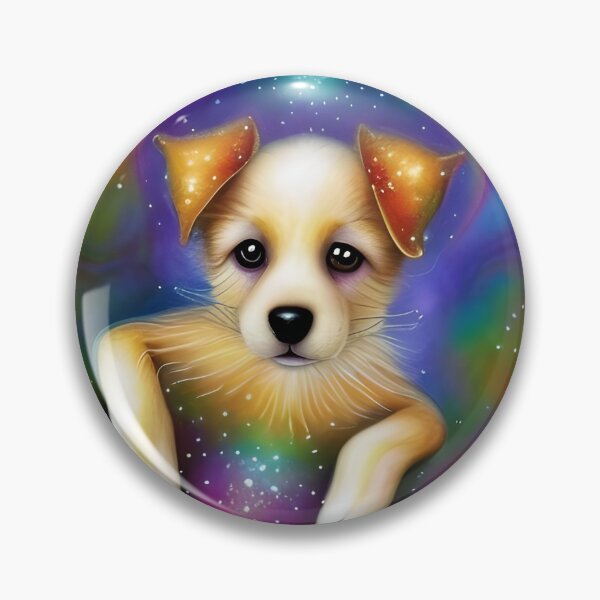 Item preview, 90s Style Space Dog designed and sold by ZenEverAI.