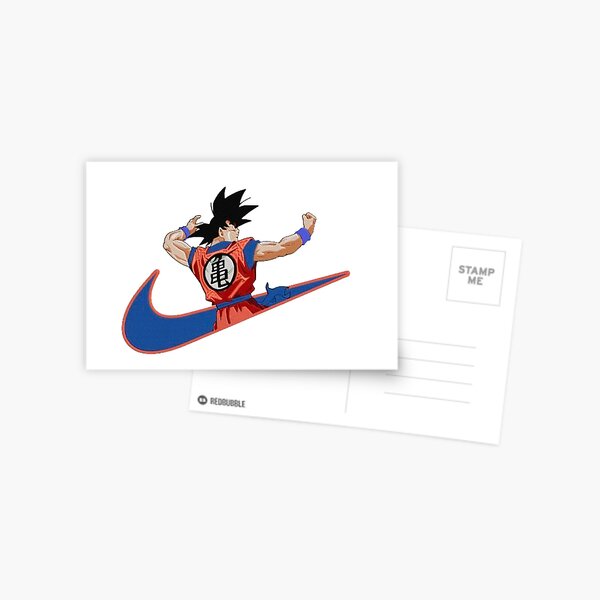 Goku - Blue Hair Super Saiyan Postcard for Sale by animelovah