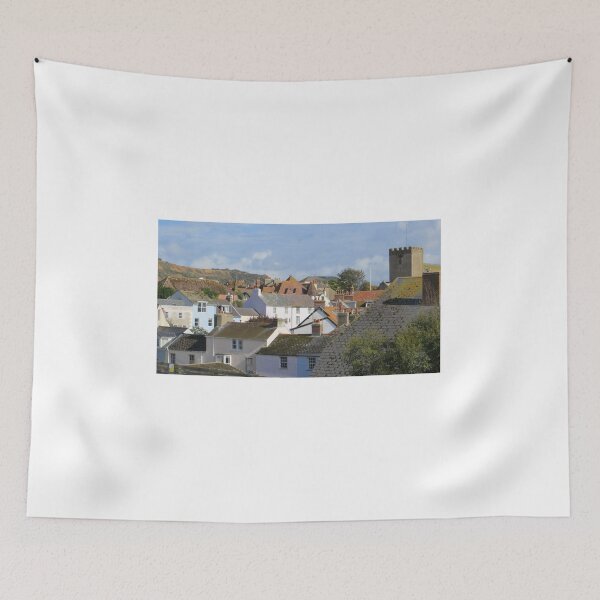 Item preview, Rooftops of Lyme Regis designed and sold by LynneBlair.