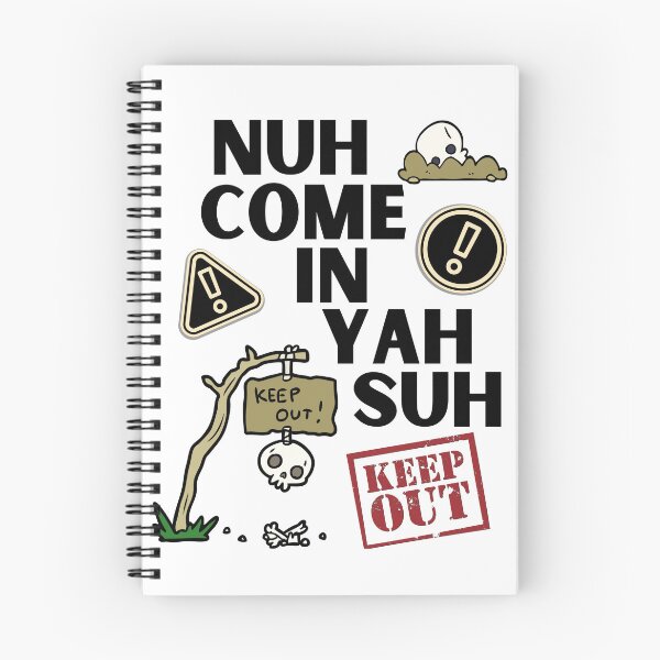 Item preview, Nuh Come In Yah Suh - Do Not Enter Warning Sign 2 designed and sold by IslandDrip.