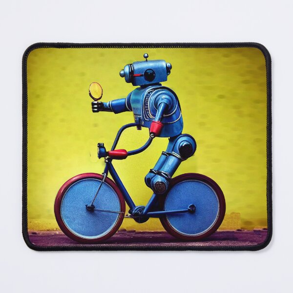 Item preview, Robot Bicyclist designed and sold by mikecosper.