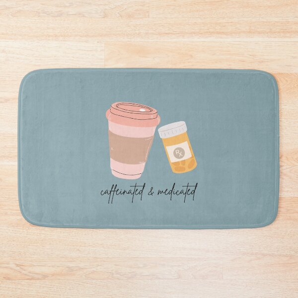 Item preview, Caffeinated & Medicated designed and sold by toadsforall.