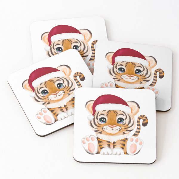 Item preview, Christmas Baby Tiger designed and sold by MonkeyBizness.