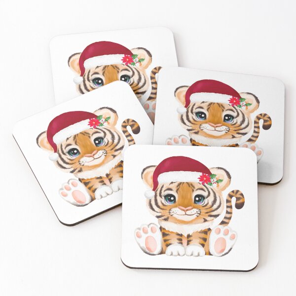 Item preview, Christmas Baby Tiger designed and sold by MonkeyBizness.