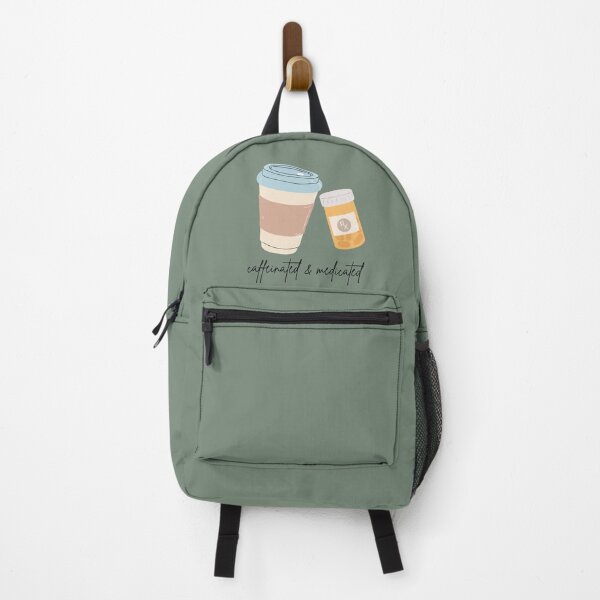 Item preview, Caffeinated & Medicated designed and sold by toadsforall.