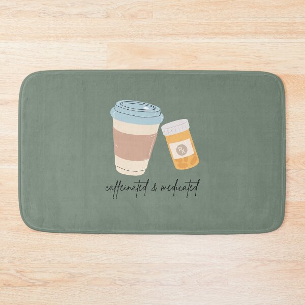 Item preview, Caffeinated & Medicated designed and sold by toadsforall.
