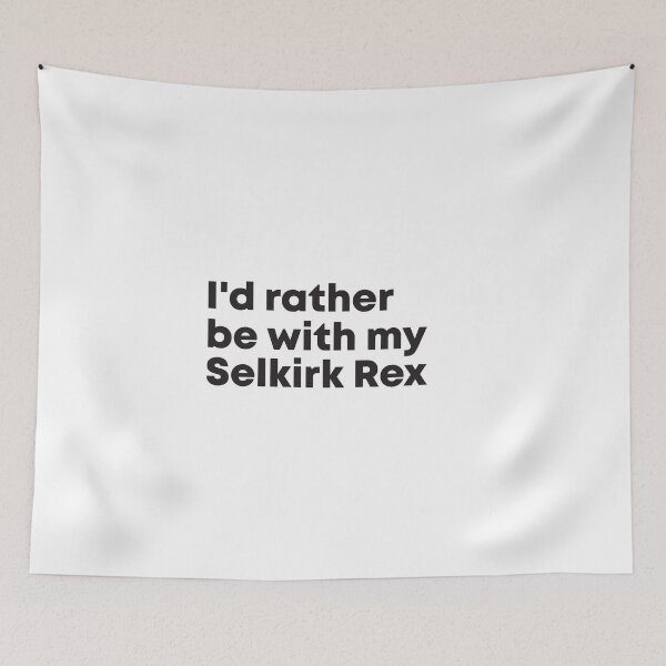 Item preview, I'd rather be with my Selkirk Rex cat designed and sold by ArlacV.
