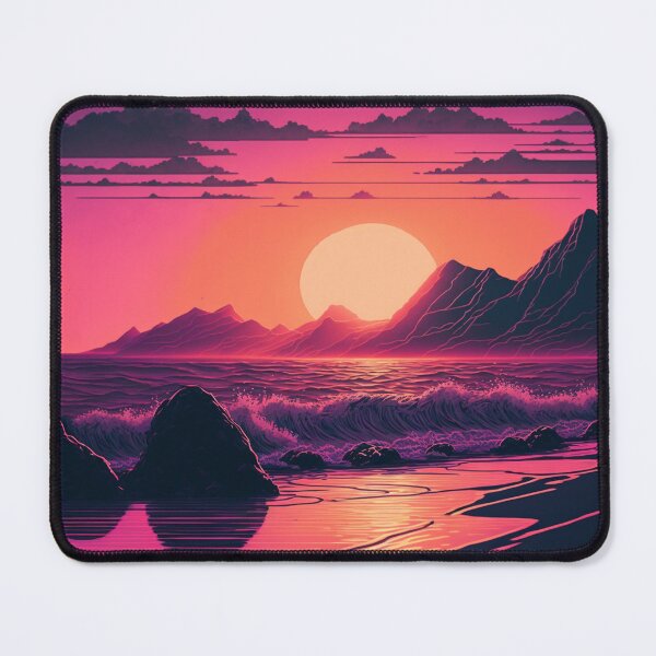 Item preview, Beach Vaporwave Psychedelic designed and sold by AlvaroMeurer.