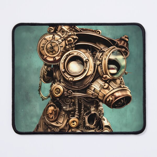 Item preview, Whimsical Steampunk Dog designed and sold by WordArtDesign.