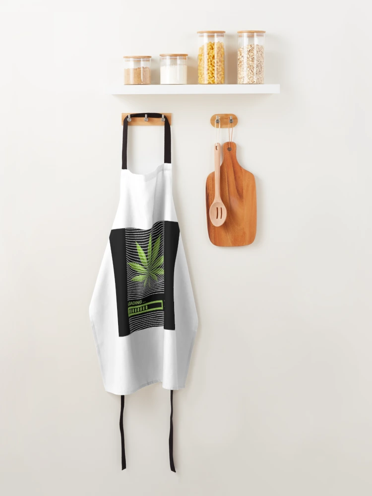 Thumbnail 4 of 6, Apron, Marijuana Loading Zone designed and sold by RagWeasel.