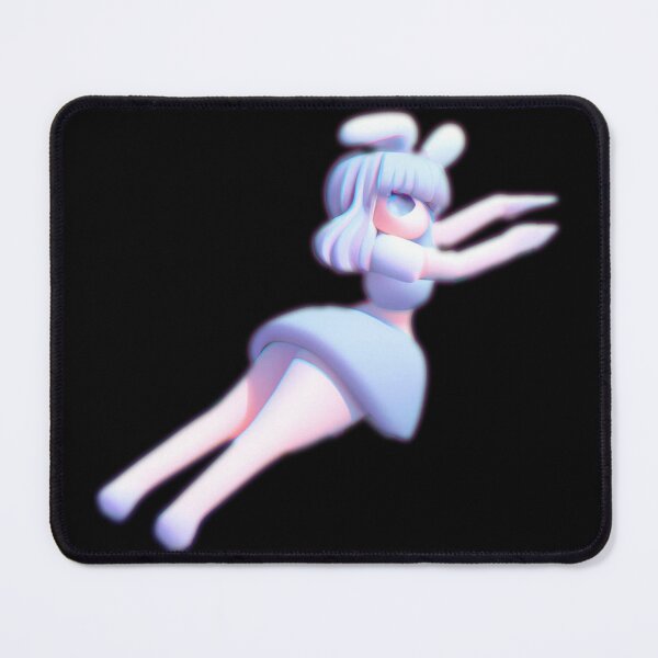 Item preview, Cute bunny cheerleader catching air-- 3D  designed and sold by glitchman2.