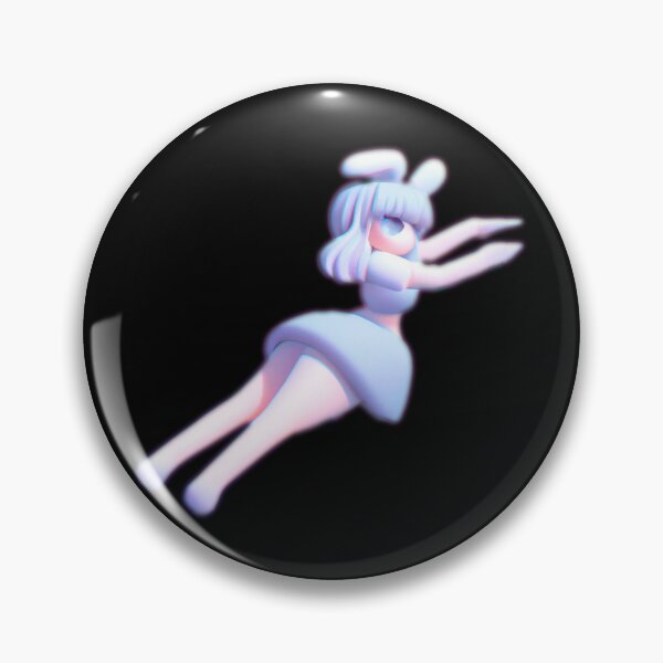 Item preview, Cute bunny cheerleader catching air-- 3D  designed and sold by glitchman2.