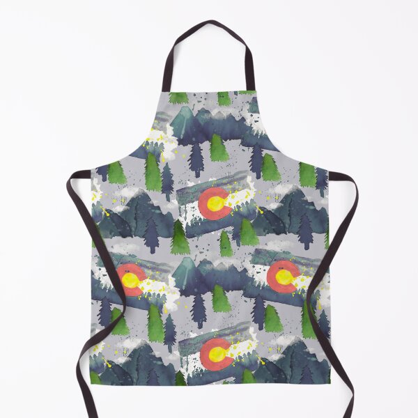 Item preview, Watercolor Colorado on grey designed and sold by EverHigh.