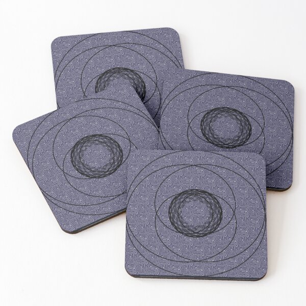 Item preview, Abstract Blue Pattern Natural Flow Updated Vintage designed and sold by Aryxaba.
