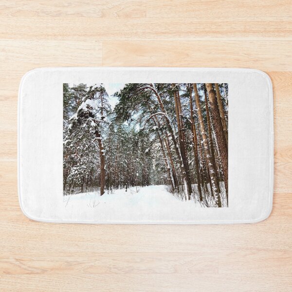 Item preview, View at the Striginsky Bor Forest Park in Nizhny Novgorod and its pine trees designed and sold by Kristina Drozd.