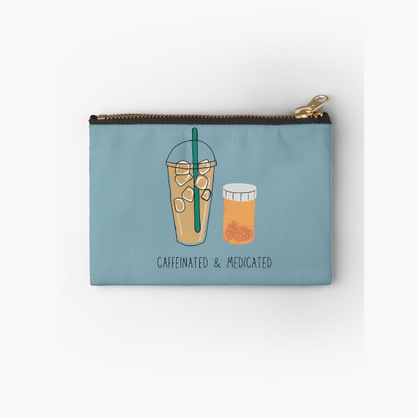 Item preview, Caffeinated & Medicated designed and sold by toadsforall.
