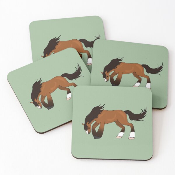 Item preview, Bay Frolicking Horse designed and sold by EmerestArt.