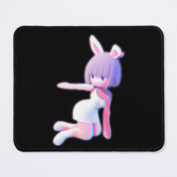 Item preview, Cute bunny cheerleader catching air-- 3D designed and sold by glitchman2.