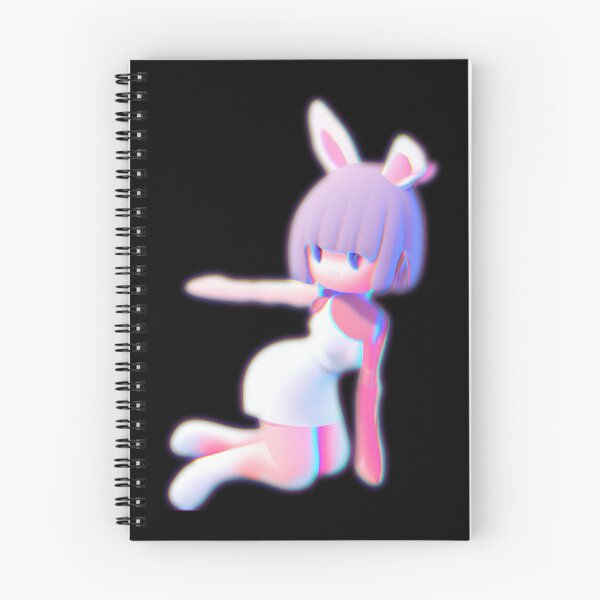 Item preview, Cute bunny cheerleader catching air-- 3D  designed and sold by glitchman2.