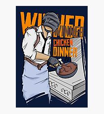 PUBG - Winner, Winner Chicken Dinner Merchandise Photographic Print