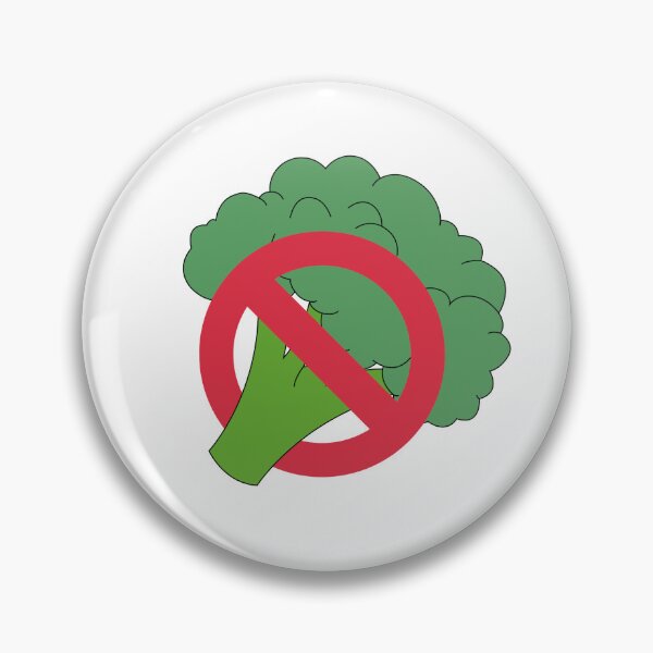 Item preview, No Broccoli designed and sold by BurnDeadWood.