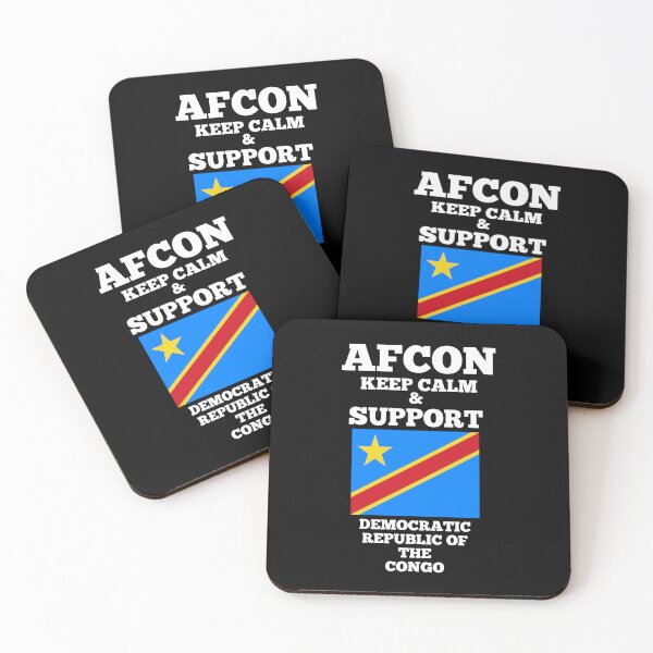Item preview, Keep Calm and Support Democratic Republic of The Congo - AFCON Champions designed and sold by TeesByAngelzB.