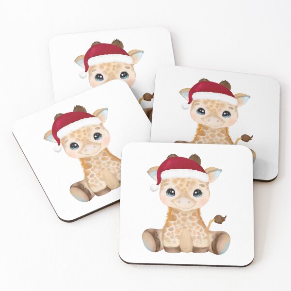 Item preview, Christmas Baby Giraffe designed and sold by MonkeyBizness.