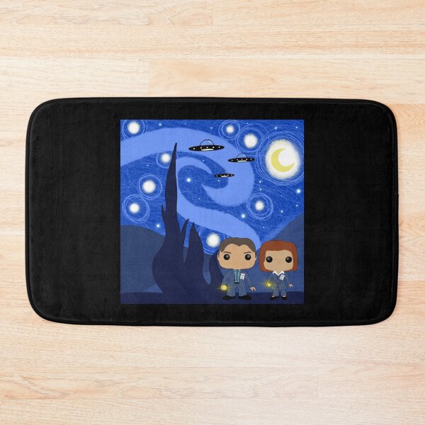 Item preview, mulder and scully under a starry night sky designed and sold by DanaScully0709.