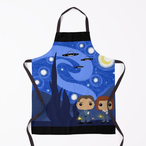 Item preview, mulder and scully under a starry night sky designed and sold by DanaScully0709.