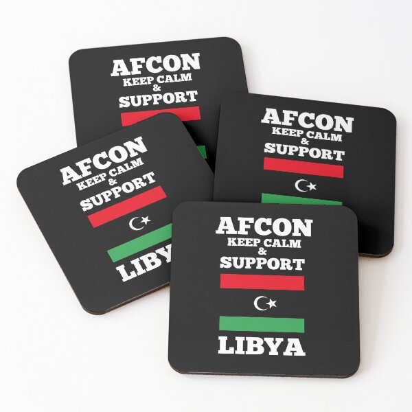 Item preview, Keep Calm and Support Libya - AFCON Football Soccer Team designed and sold by TeesByAngelzB.