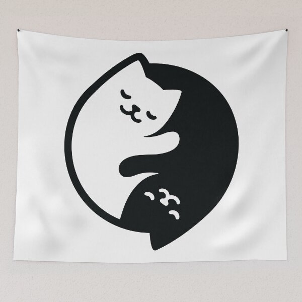 Item preview, Cat Yin Yang designed and sold by irmirx.
