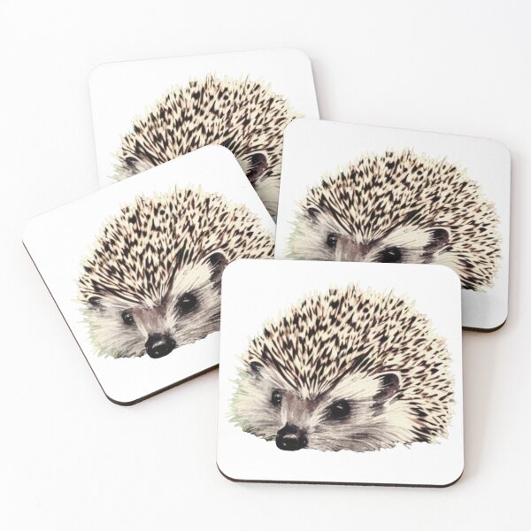 Item preview, Watercolor Hedgehog designed and sold by Yellow-Eyes.