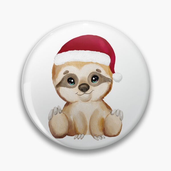 Item preview, Christmas Baby Sloth designed and sold by MonkeyBizness.