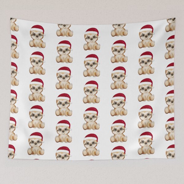 Item preview, Christmas Baby Sloth designed and sold by MonkeyBizness.