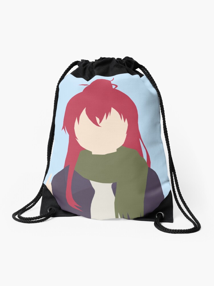 shizuka sakaki shirobako white box drawstring bag by elnisi redbubble shizuka sakaki shirobako white box drawstring bag by elnisi redbubble