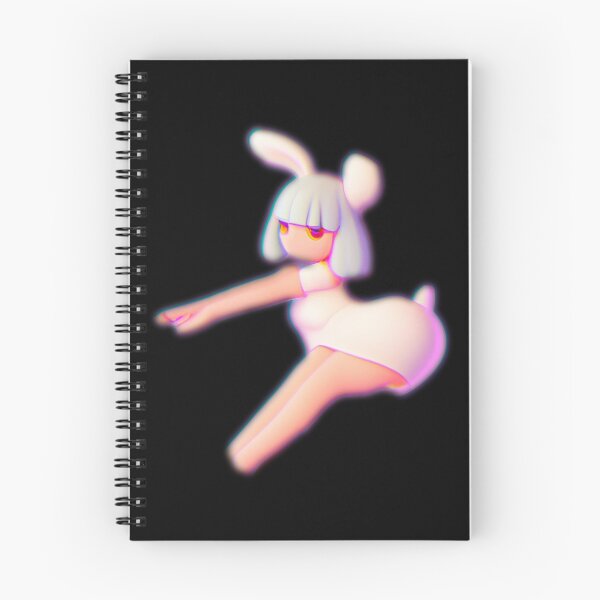 Item preview, Cute bunny cheerleader catching air-- 3D  designed and sold by glitchman2.