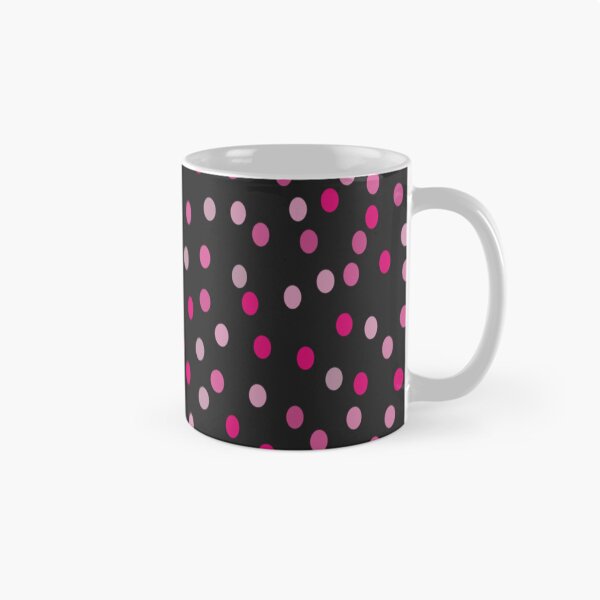 Item preview, Pink Polka Dots on Black designed and sold by DanielleGensler.