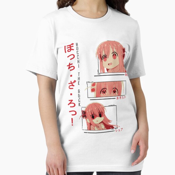 Aperçu de l'œuvre Affiche de l'anime Bocchi, The Rock ! Hitori - T-shirt créée et vendue par BentonKling.