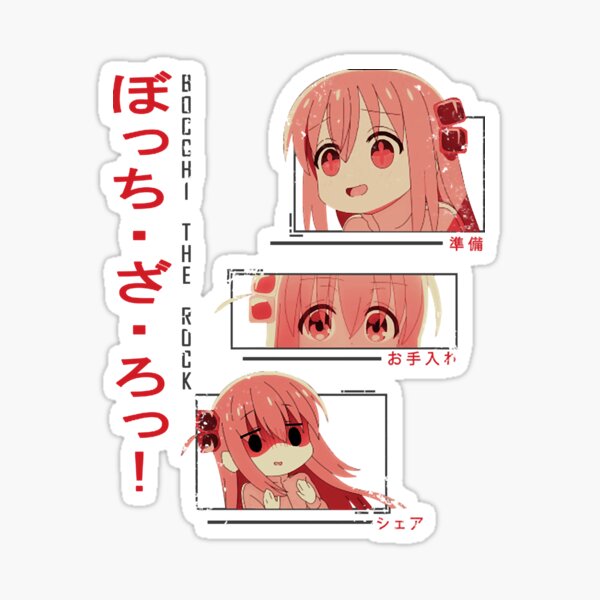 Item preview, Affiche de l'anime Bocchi, The Rock ! Hitori - T-shirt designed and sold by BentonKling.