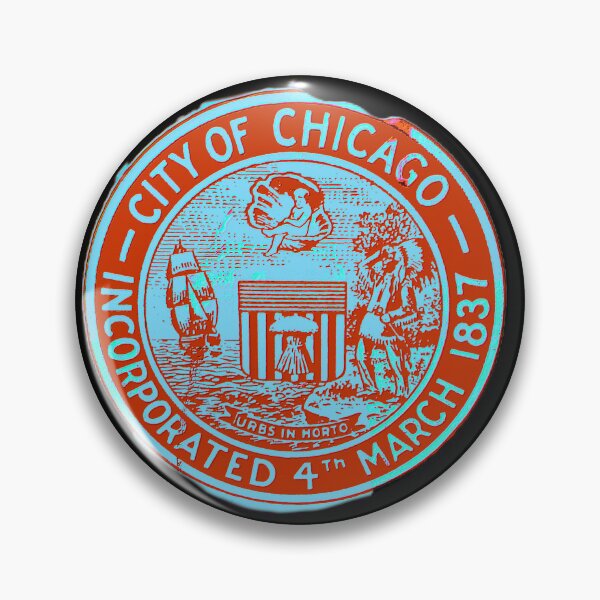 Item preview, sello de la ciudad de chicago designed and sold by SweetCrapClub.