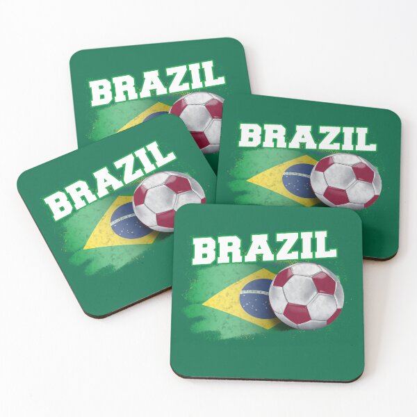 Item preview, Vintage Brazil Flag Soccer Ball Football designed and sold by BunnyPrinceDegn.