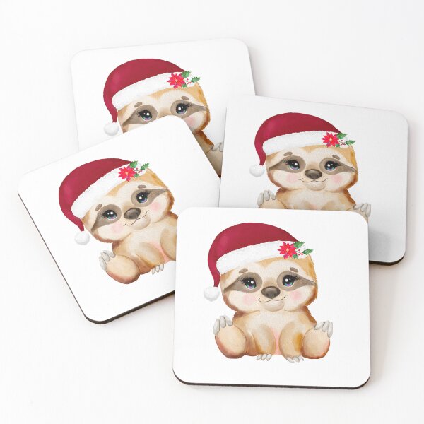 Item preview, Christmas Baby Sloth designed and sold by MonkeyBizness.